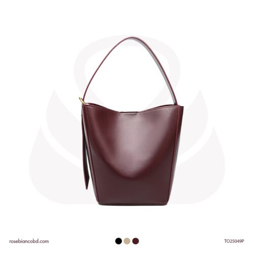 Urban Minimalist Bucket - Wine Red