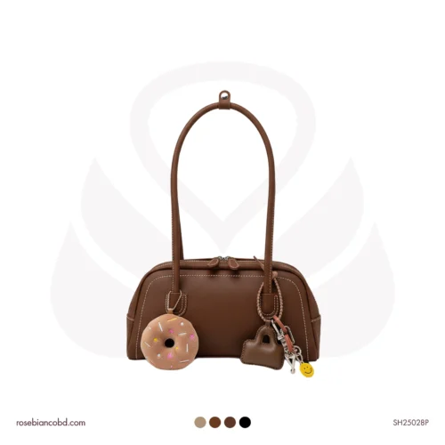 Retro Pillow Bag - Brown