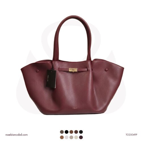 New York Winged Tote - Burgundy